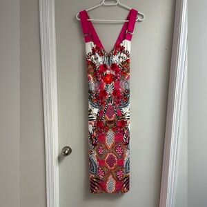 NWT Ted Baker Cross Strap Bodycon Dress Size 3